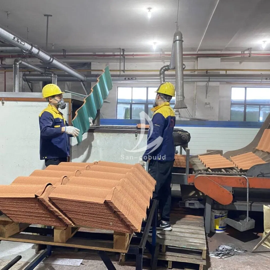 Colored Stone Coated Roof Tile Aluminium Zinc Roofing Sheet for Kenya Colored Stone Coated Roof Tile Aluminium Zinc Roofing Sheet for Kenya