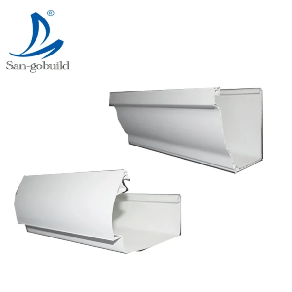 Colorful K-Style Rain Gutter System Nigeria Rain Collector for House Roof Rain Drainage