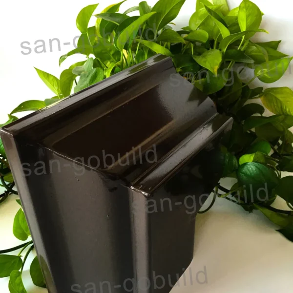 Colorful Roof Drainage System Rainwater Collector Aluminum Roof Water Pipe