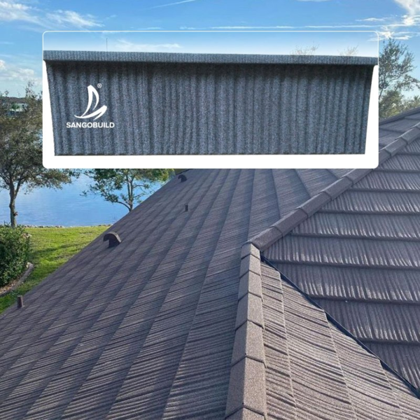 Competitive Price Colored Natural Stone Coated Metal Roofing Sheet Stone Coated Roof PPGI Unique Roof Sheet