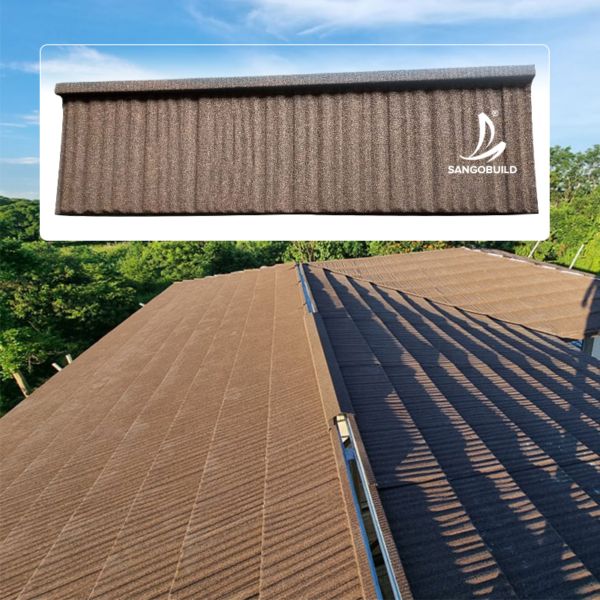 Competitive Price Colored Natural Stone Coated Metal Roofing Sheet Stone Coated Roof PPGI Unique Roof Sheet