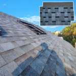 Composite Roofing Panel Flat Roof Tile Durable Laminated Asphalt Roofing Shingle