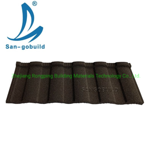 Construction Material Kenya Decorative Galvalumed Roofing Sheet Roman Tile Colorful Stone Coated Metal Roof Tiles