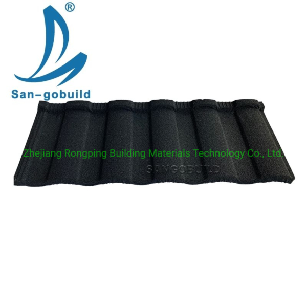 Construction Material Kenya Decorative Galvalumed Roofing Sheet Roman Tile Colorful Stone Coated Metal Roof Tiles
