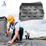 Construction Materials Asphalt Roof Shingle Thailand Indonesia Vietnam, Anti-Fade Fish-Scale Fiberglass Roofing Shingles Price