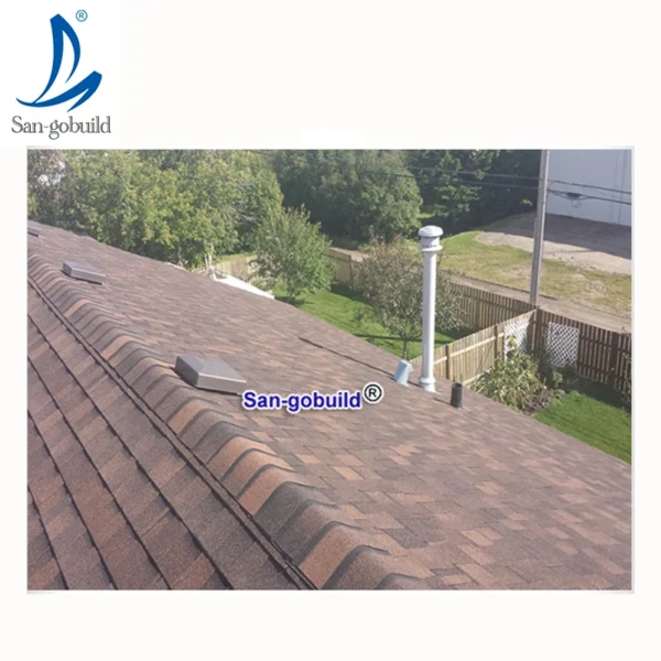Construction Materials Asphalt Roof Shingle Thailand Indonesia Vietnam, Anti-Fade Fish-Scale Fiberglass Roofing Shingles Price