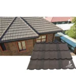 Corrosion Resistant Aluminum Roofing Sheet Stone Coated Metal Roof Tiles Tudor Type