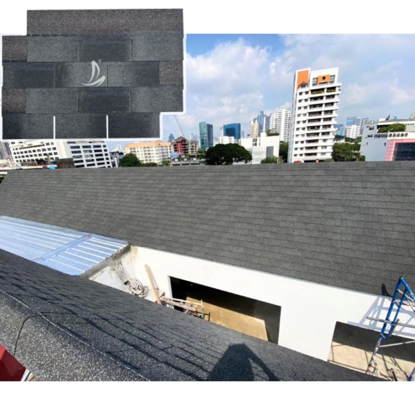Cost-Effective Fiberglass Roof Tiles Dominican Composite Panels Asphalt Roofing Shingles for House