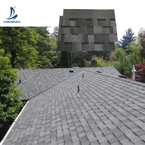 Customized Packages Roofing Shingles Materials 3-Tab Asphalt Roof Shingles