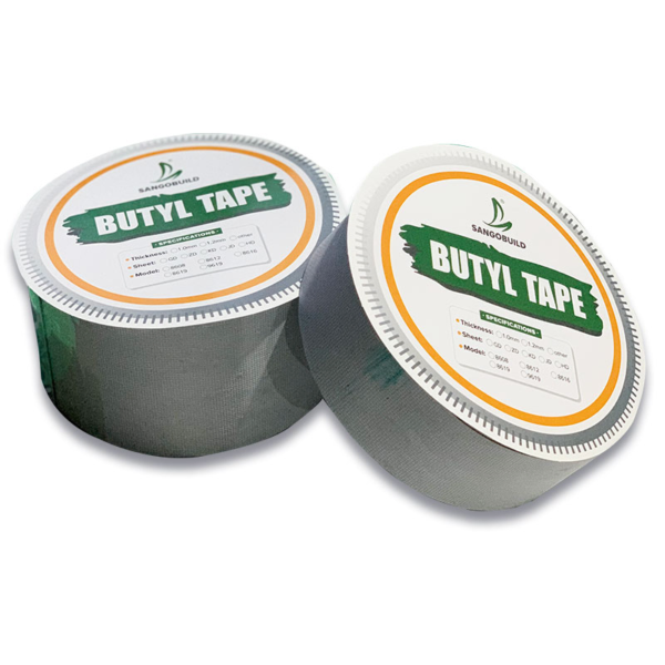 Customized Size UV Resistant Soundproof Fireproof Adhesive Aluminum Foil Tape Butyl