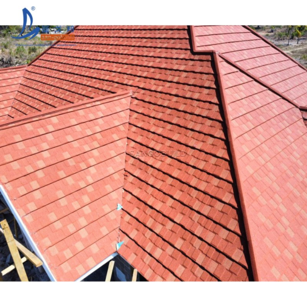 Decorative Stone Coated Roof Tile India Powder Painted Corrugated Metal Roofing Sheet