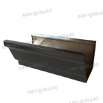 Downspout China Manufacturer Metal Roof Drain Half Pipe Profiles The Price of Guttering Rain Water Aluminum Gutters