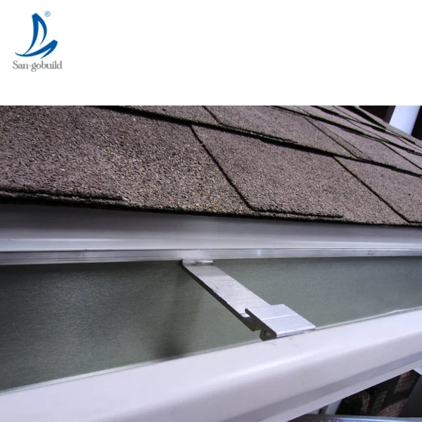 Downspout Manufacturer China Metal Roof Rain Drain Half Pipe Gutter Profiles Aluminum Guttering Price