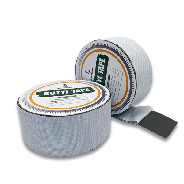 Durable Auminum Foil Butyl Rubber Tape Waterproof
