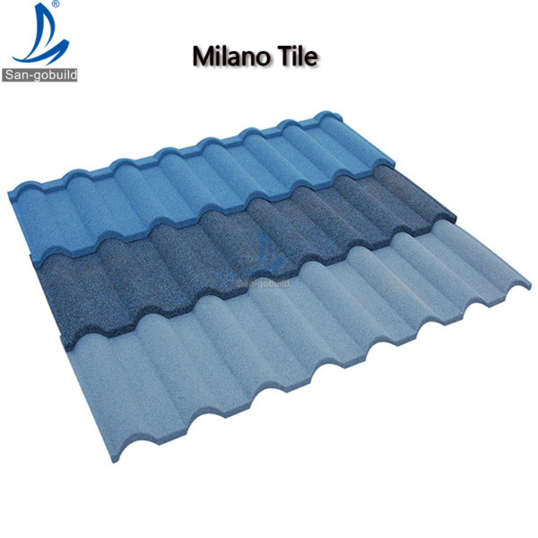 Durable Bond Tile Galvanized Roofing Shingles Waterproof Stone Coated Aluminum Zinc Roofing Sheets