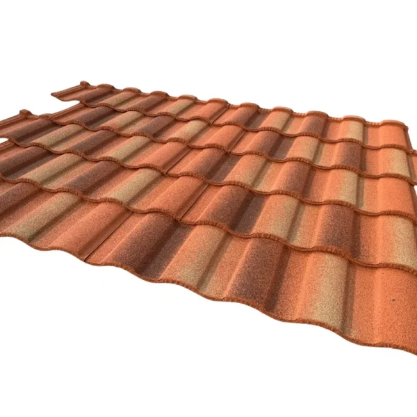 Durable Roofing Materials Steel Metal Sheet Stone Coated Roof Tile