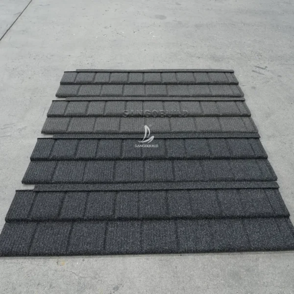 Durable Stone Coated Roof Tiles Waterproof and Fireproof Features for Villas