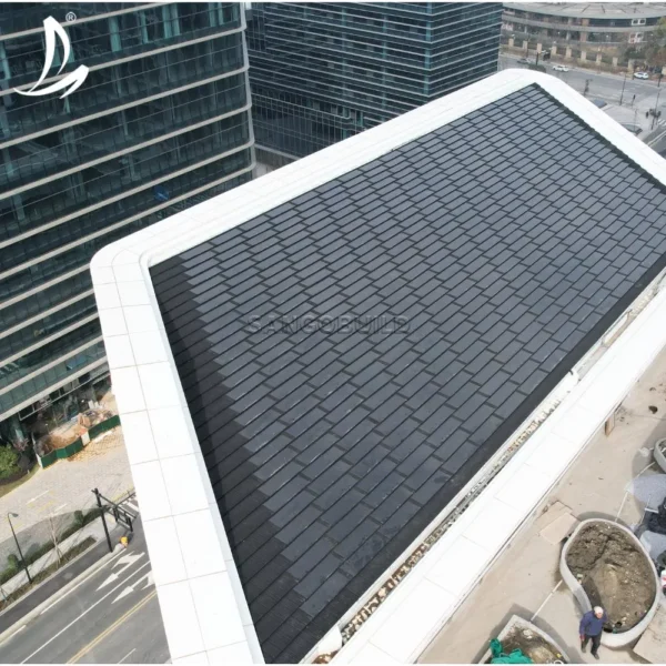 Durable Weather Resistant Advanced Solar Roof Tiles BIPV as Building Materials