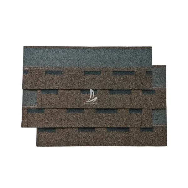Easy Install Material Natural Stone Chips Covering Fiberglass Roof Shingles Asphalt Roofings