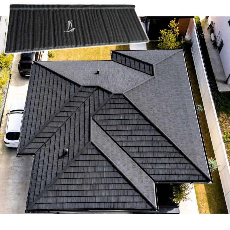 Easy-Installation Building Sustainable Materials Stone Coated Metal Roof Tiles Aluminum Roofing Sheet Easy-Installation Building Sustainable Materials Stone Coated Metal Roof Tiles Aluminum Roofing Sheet