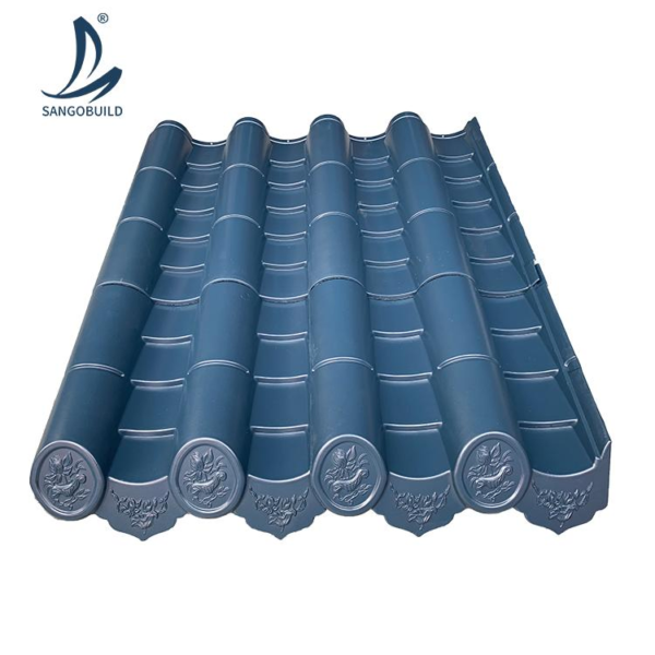 Easy Installation Chinese Ancient Roof Tile Polymer Composite Roof Tile for Temple
