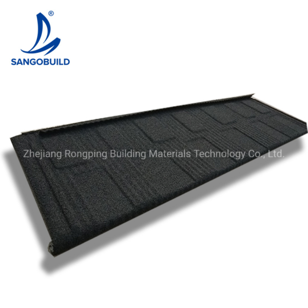 Eco-Friendly Roofing Materials 10% off Harvey Interlock Stone Coated Metal Roof Tile Hot Sales in USA Canada