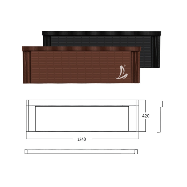 Energy Efficient Transparent Solar Panel Green Building BIPV Photovoltaic Solar Roof Tile