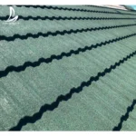 Enhanced Noise Reduction Design Outdoor Tile Aluminium-Zink Stone Coated Metal Roof Tiles