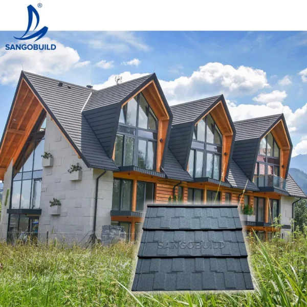Excellent Quality Factory Price Stone Coated Metal Roof Shingles Aluminum Roof Tiles