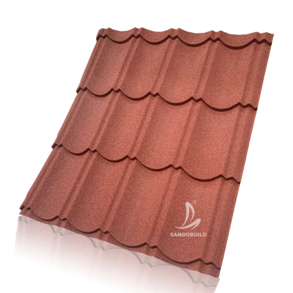 Extra Strength and Ultimate Protection Premium Stone Coated Long Roof Tiles Shingles