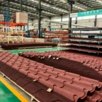 Extreme Weather Durable Anti Leak Az150 Stone Coated Metal Roof Tiles