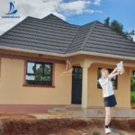 Extreme Weather Resistant Stone Coated Metal Roofing Sheets for Steel Wooden Structure Roofs