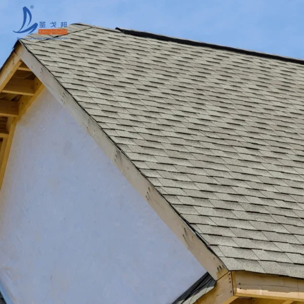 Factory Cheap Ghana Bitumen Roof Tile Desert Tan Wood House Roofing Asphalt Shingle Tile