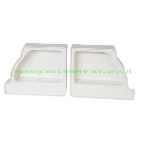 Factory Direct Sell 5.2ich and 7 Inch White/ Black/ Brown PVC Rain Gutter Downspout Accessories