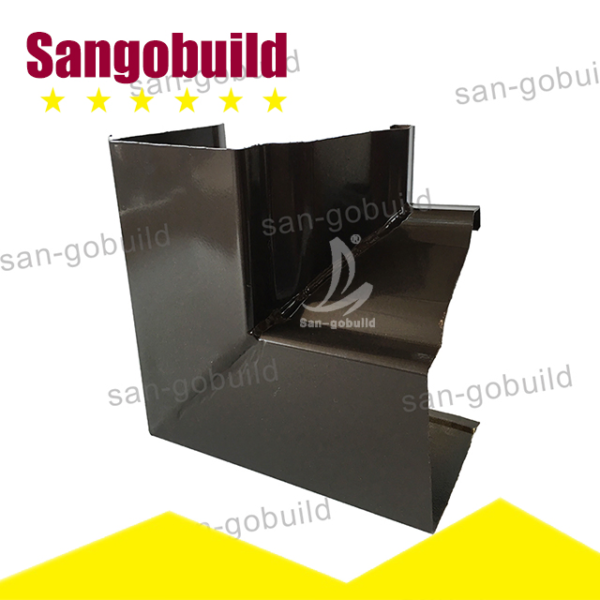 Factory Direct Wholesale Price UV Resistant Aluminum Roof Rain Gutters