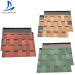 Factory Directly High Quality Asphalt Shingles Colored Glass Fiber Asphalt Roofing Shingles