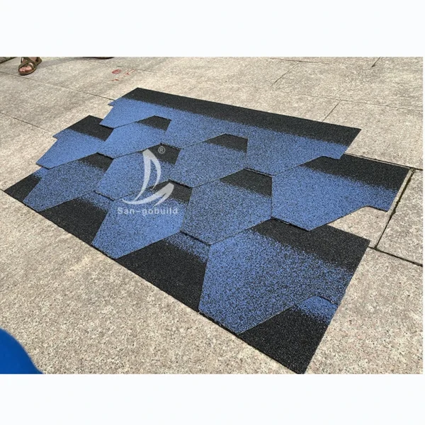 Factory Hot Sale Roofing Material Mosaic Architectural Asphalt Roofing Shingles