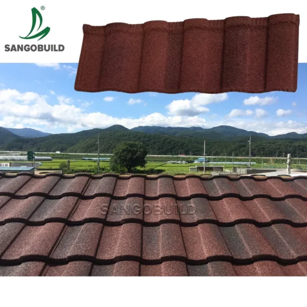 Factory Long-Lasting Durability Stone Coated Metal Roof Tiles Roofing Shingles for American Building