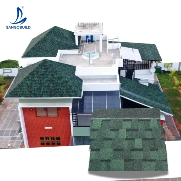 Factory Price Asphalt Roof Bitumen Roofing Shingles Waterproof Roof Tiles