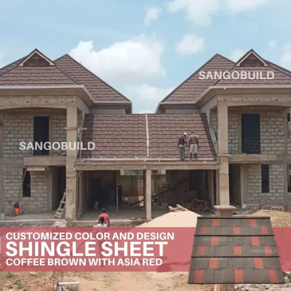 Factory Price Fade Resistant Roofing Shingles Zinc Stone Coated Metal Roof Tiles