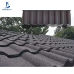Factory Price Roofing Materials Stone Coated Roof Metal Tile with High Arch