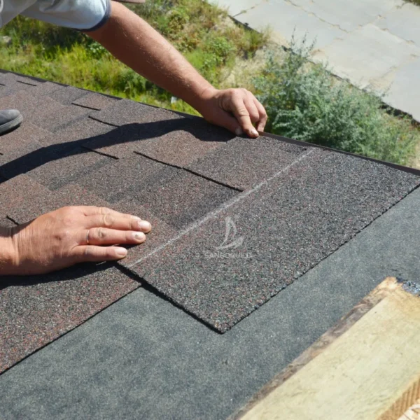 Factory Price Waterproof Double Layer Laminated Asphalt Shingle Roofing Tiles