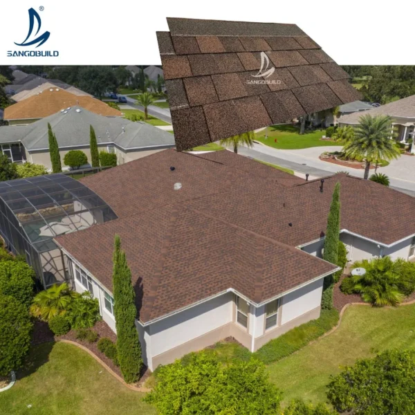 Factory Roof Materials Laminated Fiberglass Roof Tile Asphalt Shingles
