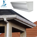 Factory Sale Flexible Vinyl Rainwater Gutters Connector PVC Rectangular Square Rain Gutter