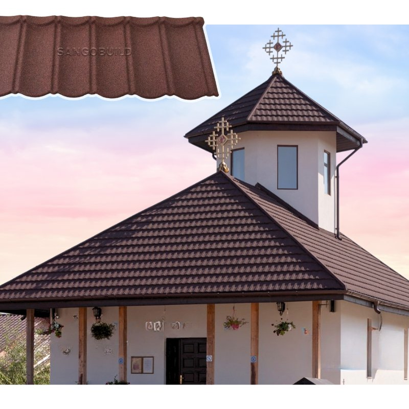 Factory Sale Roofing Rustproof Building Material Colored Stone Coated Metal Roof Tile Factory Sale Roofing Rustproof Building Material Colored Stone Coated Metal Roof Tile