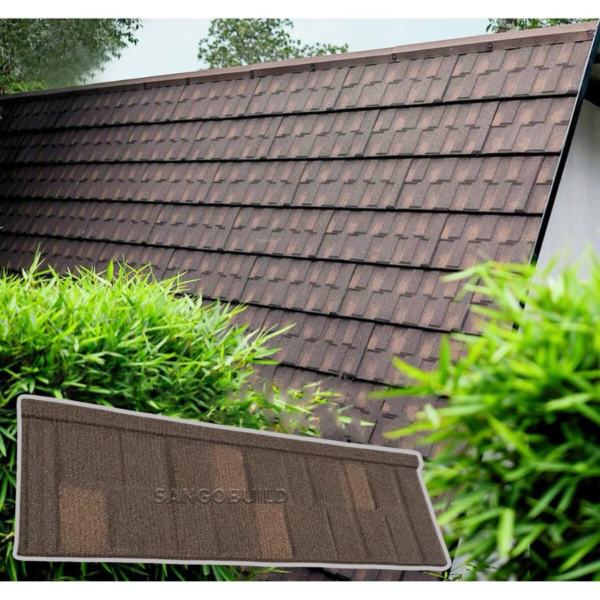 Factory-Sale Stone Coated Metal Roof Tile Galvalume Steel Roofing Sheet Building Material