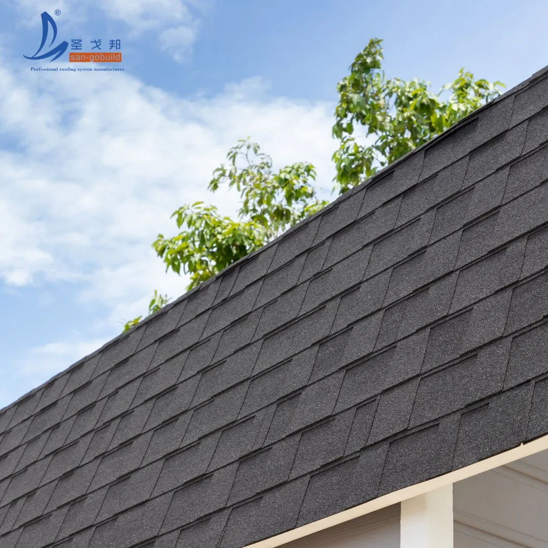 Factory Supply Roofing Material Coating Color Stone Chips Covered Anti-Rust Asphalt Shingle Roof Factory Supply Roofing Material Coating Color Stone Chips Covered Anti-Rust Asphalt Shingle Roof