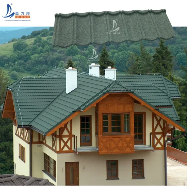 Factory Supply Stone Coated Metal Roof Tiles Aluminium Roofing Sheet