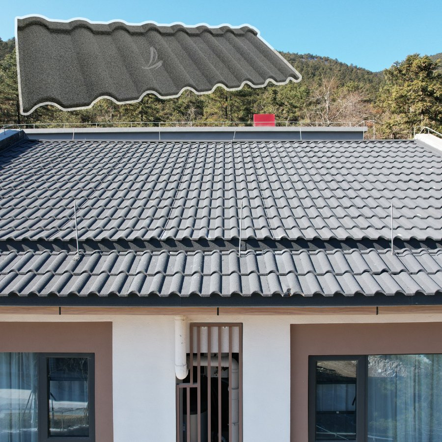 Fast-Delivery Hotel Metal Roofing Tiles Galvanized Corrugated Stone Coated Roofing Sheet Fast-Delivery Hotel Metal Roofing Tiles Galvanized Corrugated Stone Coated Roofing Sheet