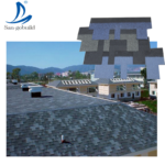 Fiberglass & Bitumen Material Asphalt Roofing Shingles